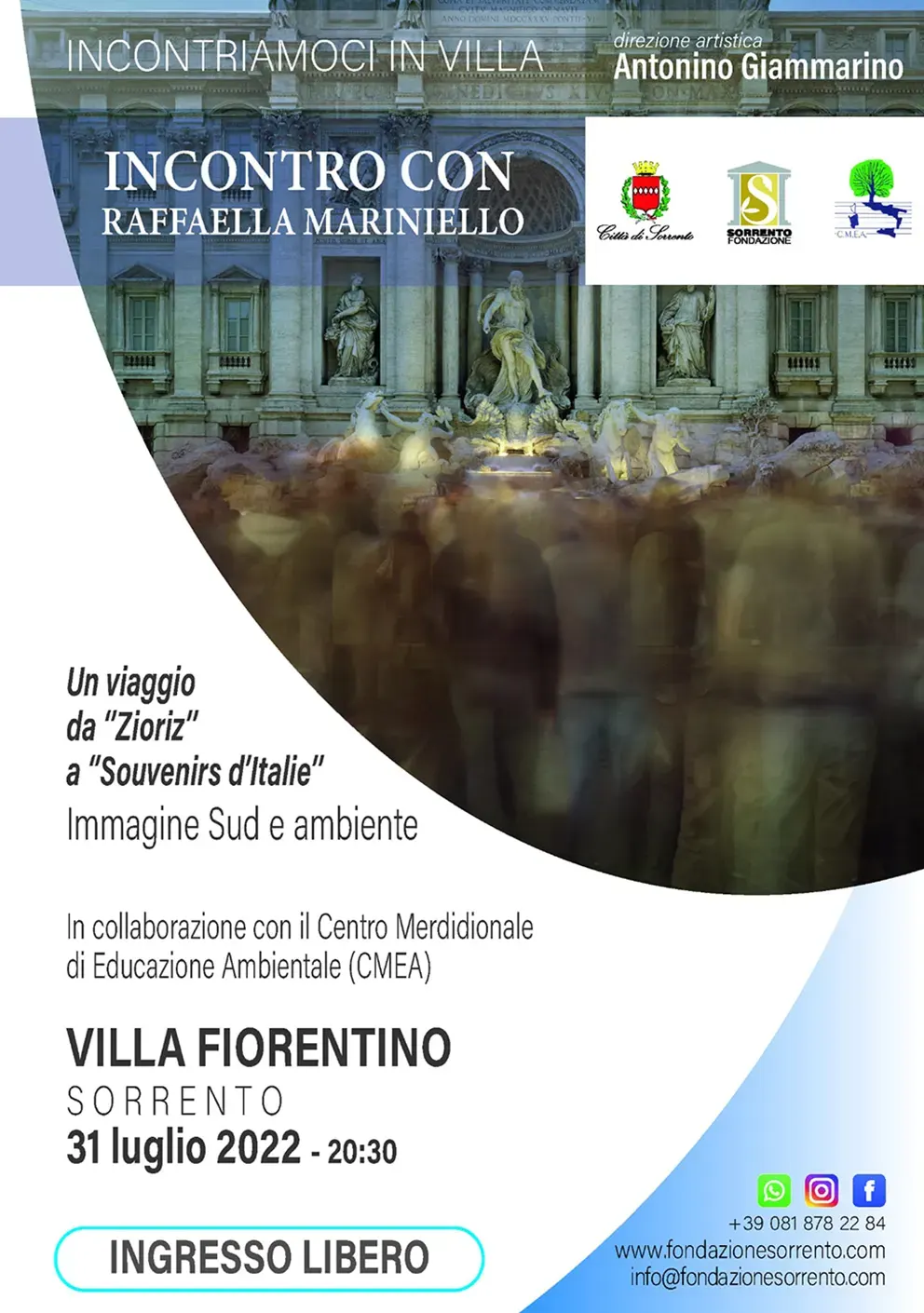 Incontriamoci in Villa: Incontro con Raffaella Marinello